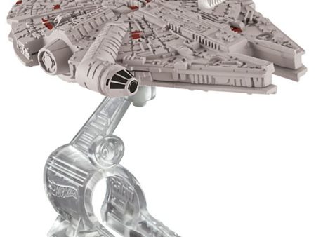 Hot Wheels Star Wars The Force Awakens Starship, Millennium Falcon Die-Cast Vehicle For Sale