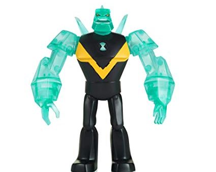 Ben 10 6  Deluxe Power Up Figures - Diamond Head Online now