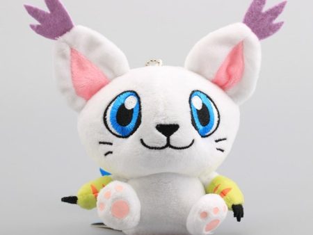 4 10cm Digimon Tailmon Plush Toy Online Sale