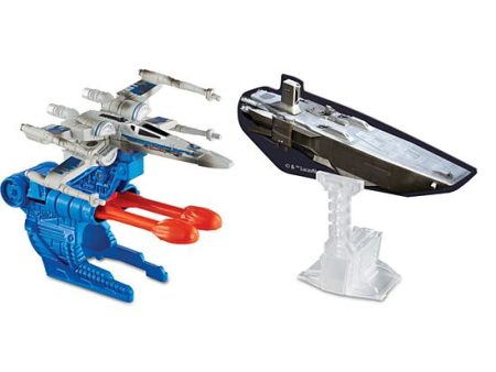 Hot Wheels Star Wars Blast Attack Resistance X-Wing Fighter Starship Online now