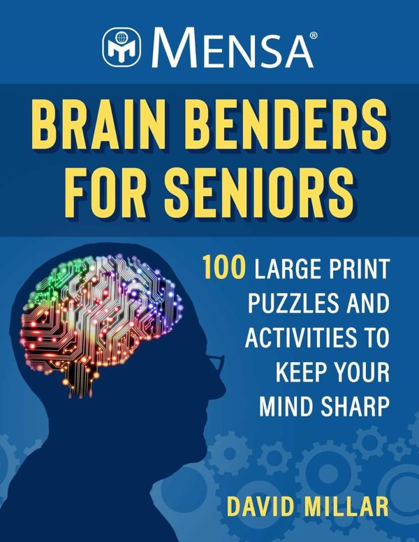 Mensa® Brain Benders for Seniors: 100 Large Print Puzzles and Activities to Keep Your Mind Sharp For Cheap