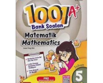 1001 A+  Bank Soalan Matematik   Mathematics Tahun 5 KSSR Semakan (Dwibahasa) Hot on Sale