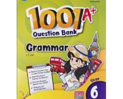 1001 A+ Question Bank Grammar Kssr Year 6 (KSSR Semakan) on Sale