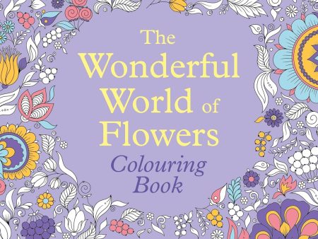 Wonderful World of Flowers Colouring Book For Sale